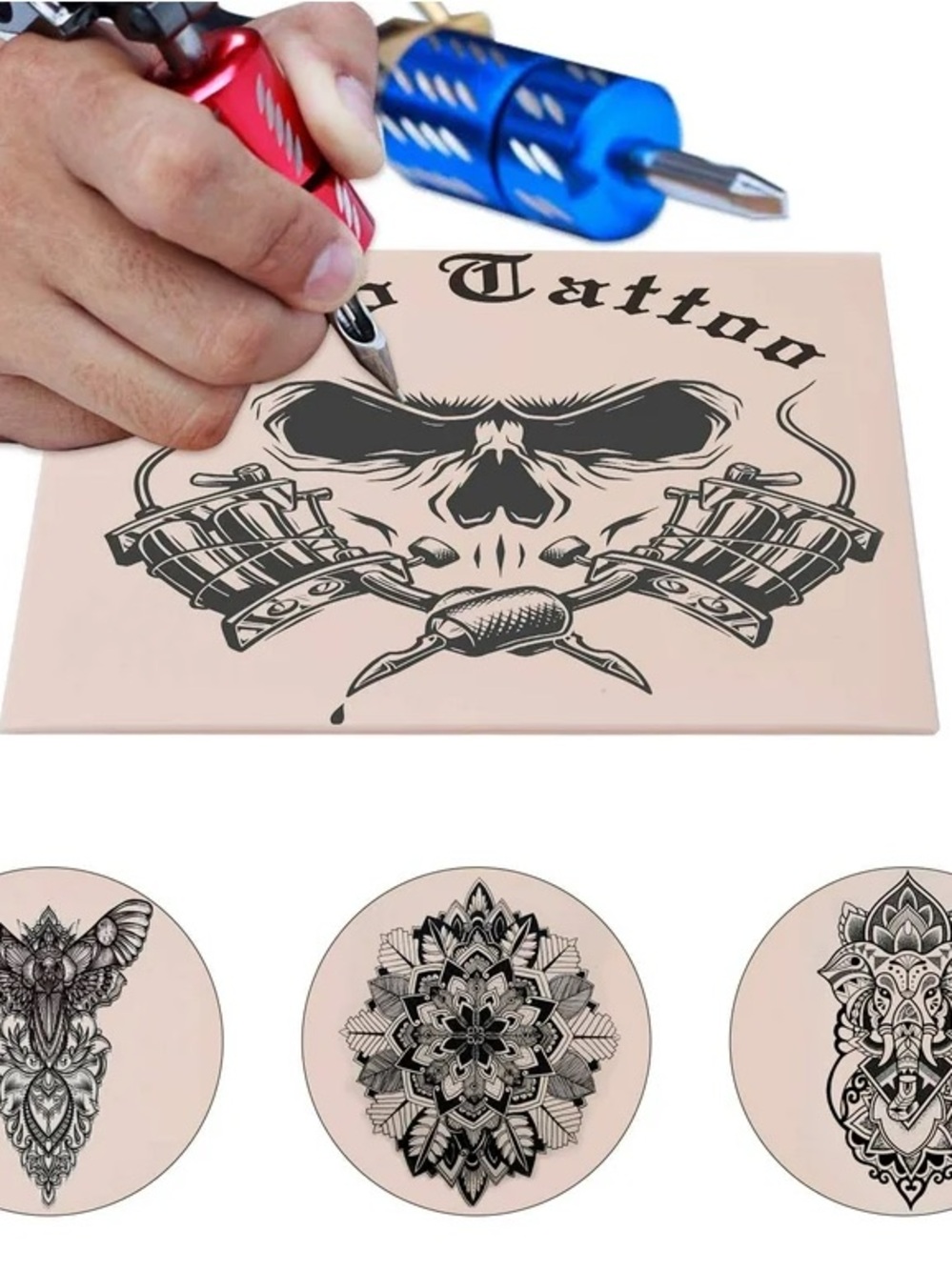 Tattoo Practice Skin Pad - Nude
